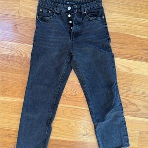 Zara Dark Wash Denim Jeans